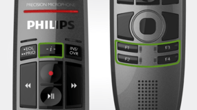 function keys close up on philips speechmike