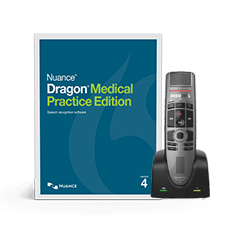dragon medical practice edition 4 with Philips speechmike air bundle