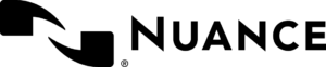 nuance logo black