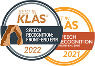 2021 Best in Klas Speech Recognition Award