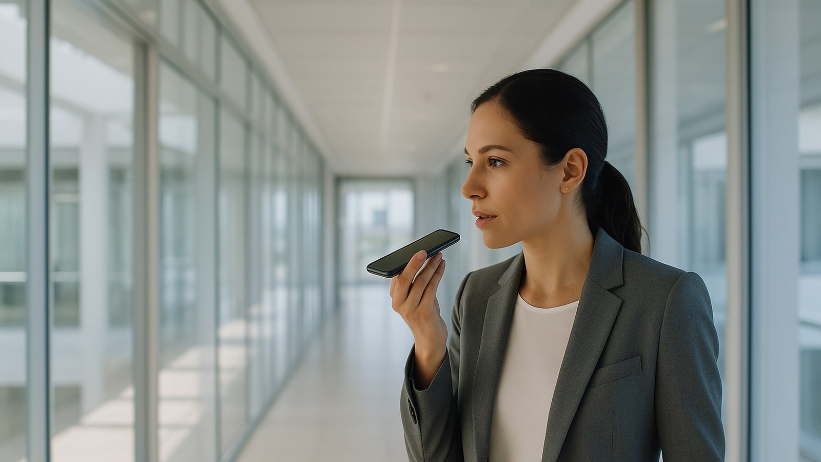 Dragon Professional Anywhere and Dragon Anywhere Mobile discontinued: professional dictating by voice into a phone while walking an office corridor